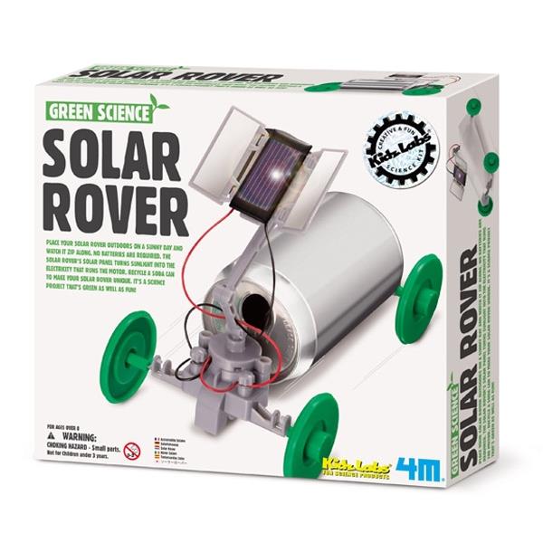 8503286 4M 00-03286 Aktivitetspakke, Solar Rover Green Science, 4M